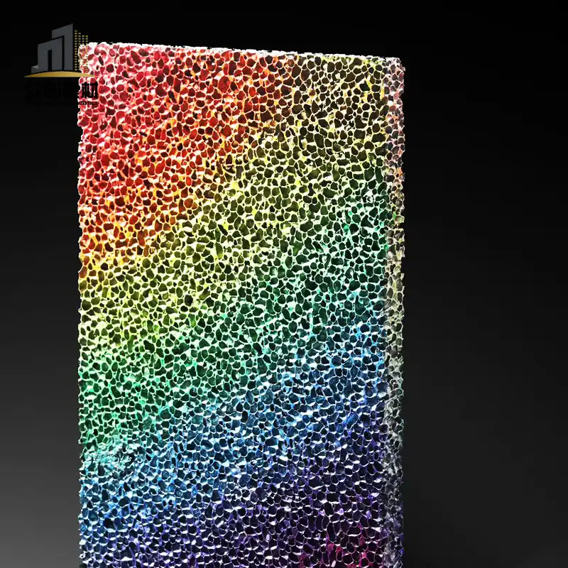 Interior Translucent Foam Aluminum Panels